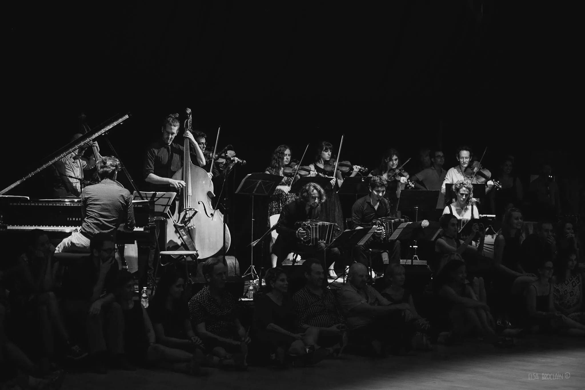 Orquesta Típica SILENCIO, photograph by Elsa Broclain