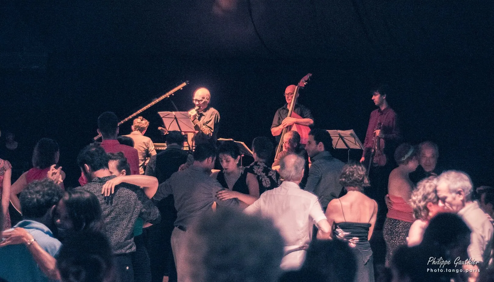 Orquesta Típica SILENCIO, photograph by Philippe Gauthier