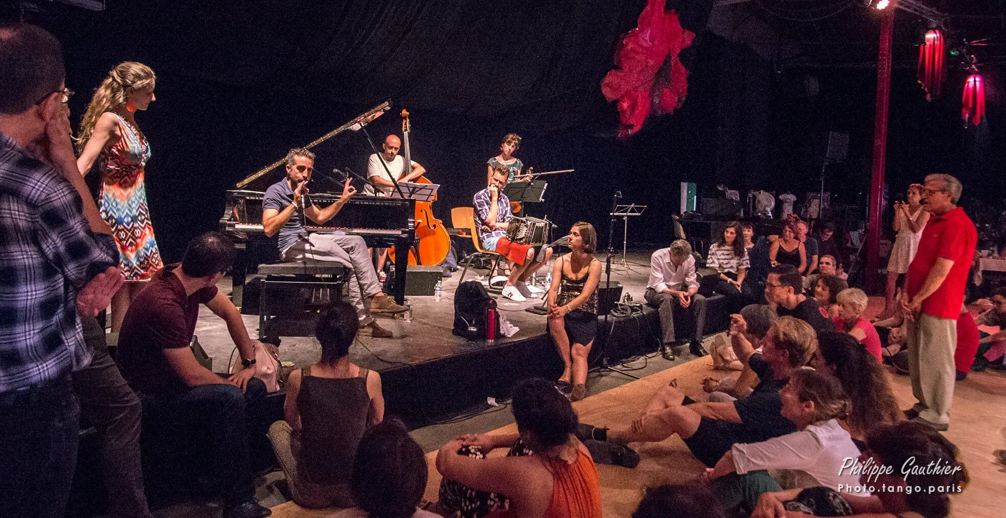 Orquesta Típica SILENCIO, photograph by Philippe Gauthier