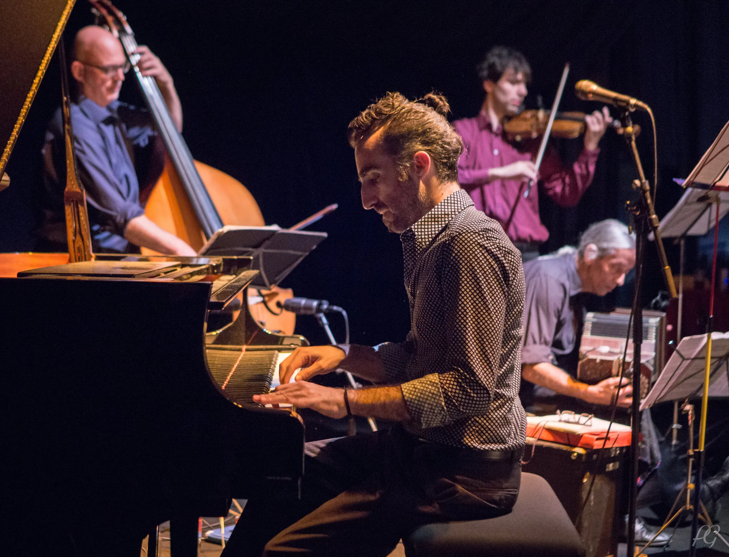 Orquesta Típica SILENCIO, photograph by Philippe Gauthier