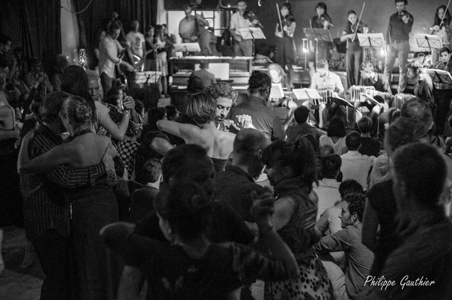 An orquesta típica course, photograph by Philippe Gauthier