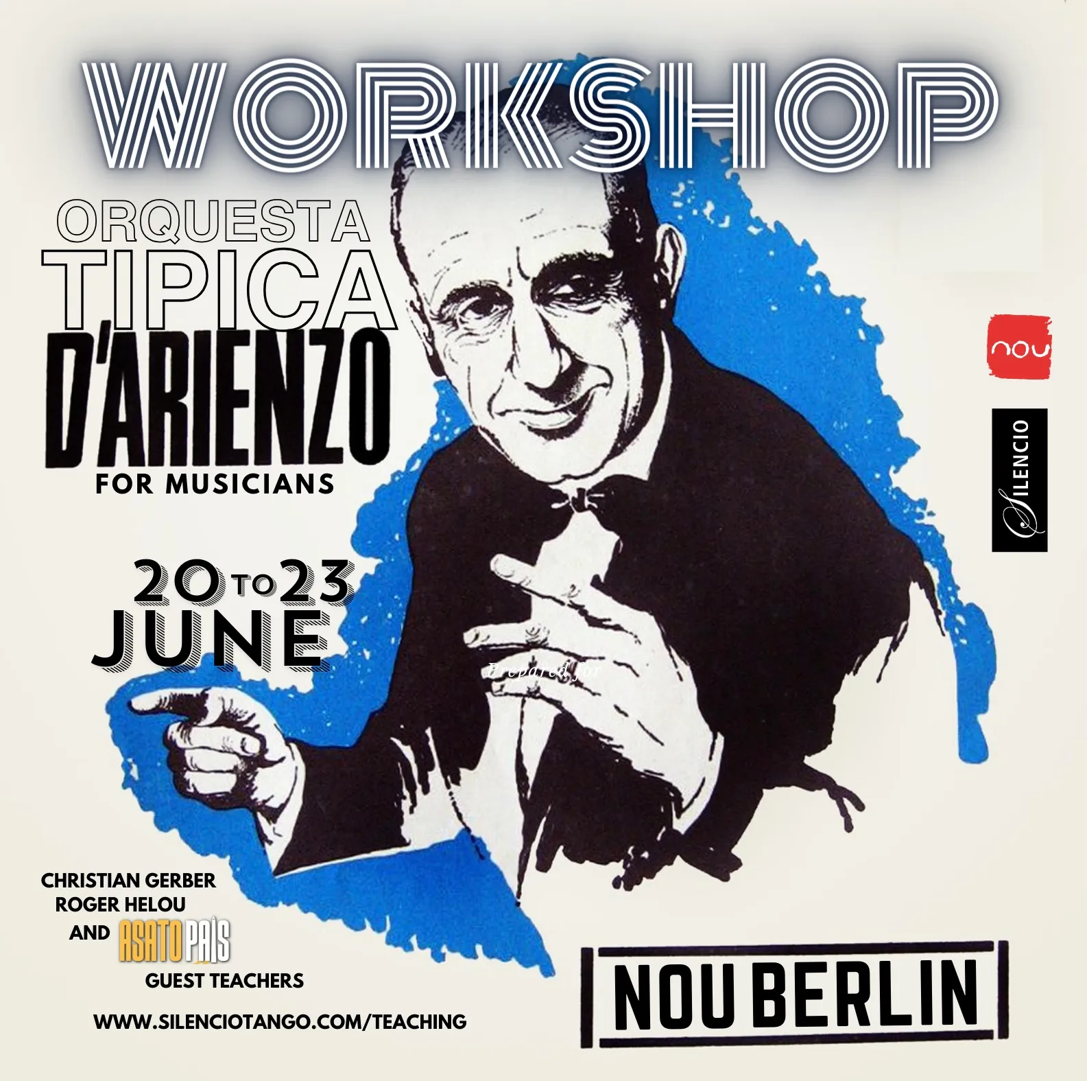 Workshop poster designed by Roger Helou