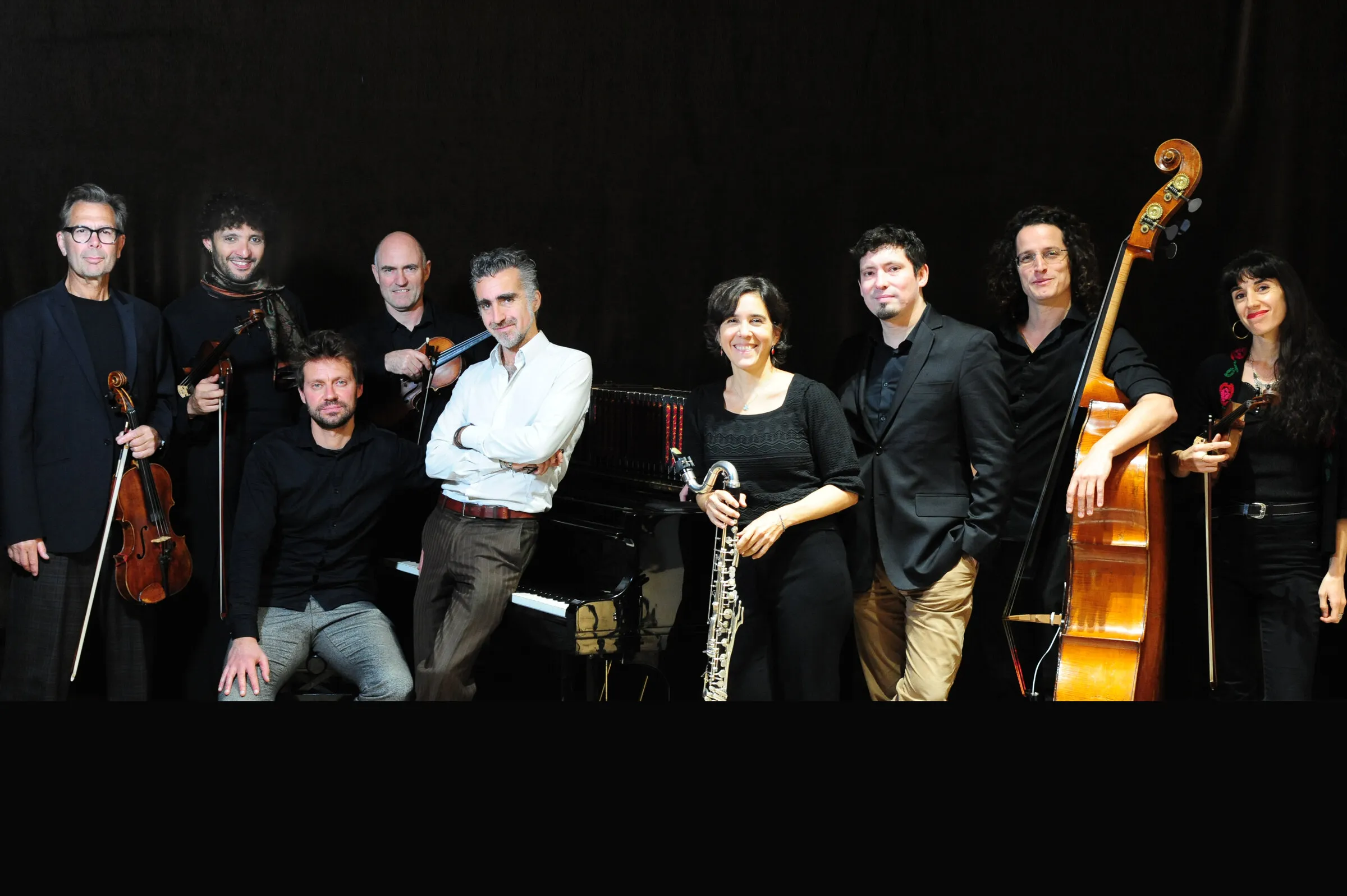 Orquesta Típica SILENCIO, photograph by Alfredo Salazar