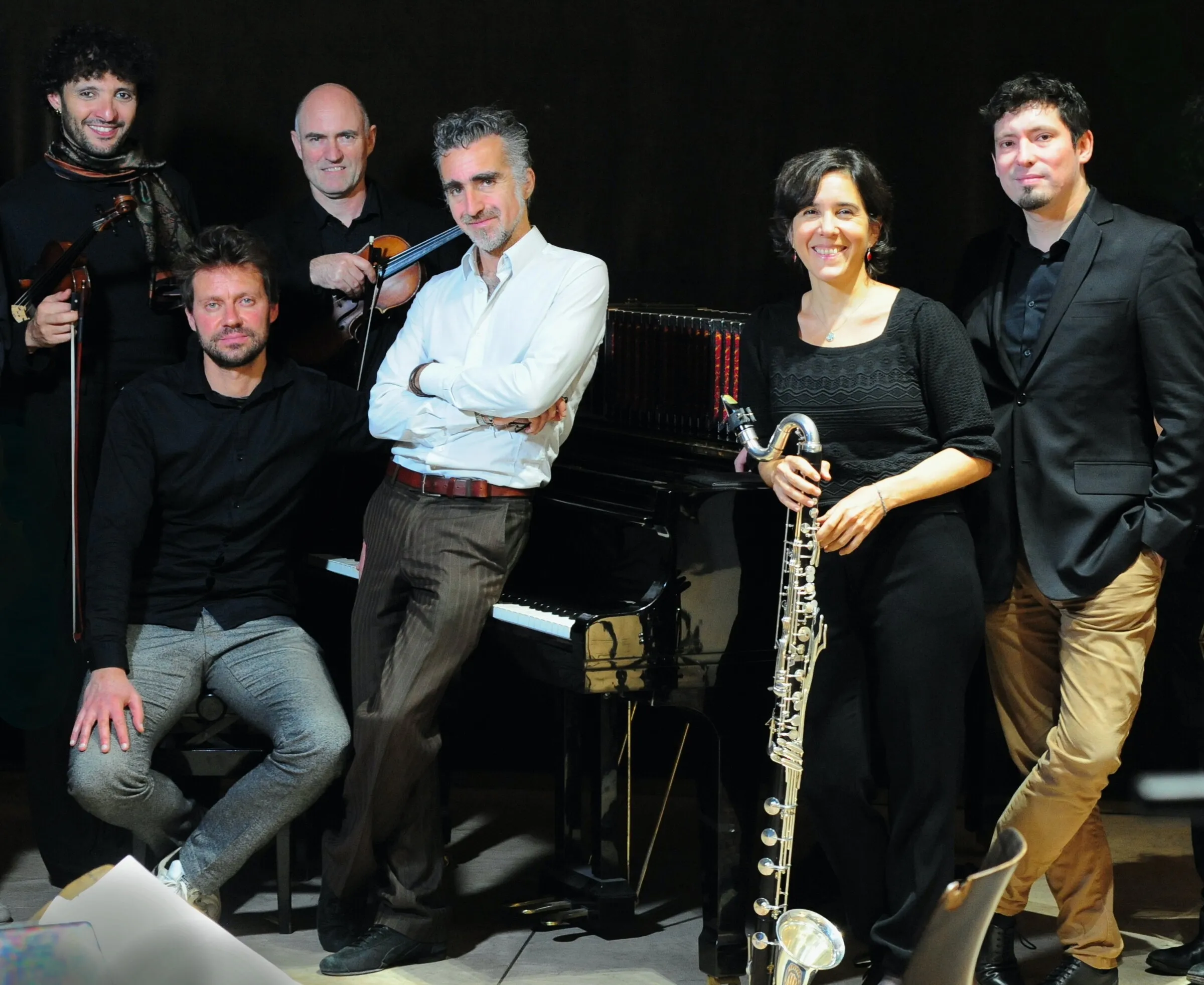Orquesta Típica SILENCIO, photograph by Alfredo Salazar